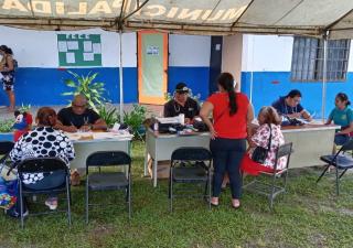 Gira integral de atención médica en El Congo de Penonomé