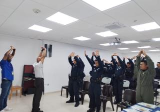 Minsa capacita en diversos temas de salud a la Policía Nacional en Colón