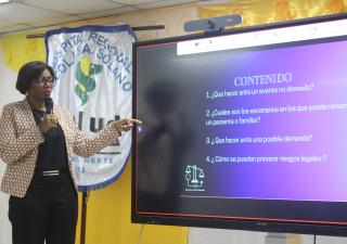 Región de Salud de Panamá Oeste refuerza conocimientos en prevención de riesgos y consentimiento informado