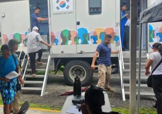 Minsa participa en la jornada Amor Sobre Ruedas en Coclé