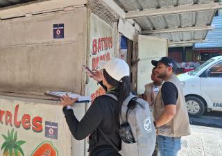 En el área de Calidonia se desplazó un operativo interinstitucional enfocado en verificar el cumplimiento de las normas sanitarias