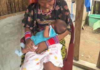 Región de Salud de Kuna Yala promueve la lactancia materna y la prevención de la anemia en la comunidad de Navagandí