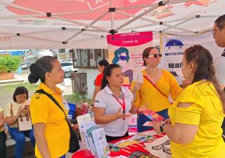  Los Santos refuerza la prevención del suicidio con feria interinstitucional de salud mental