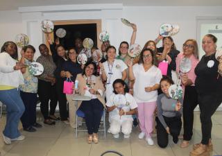 Capacitan a colaboradores de salud sobre la perinopausia  y la menopausia en San Miguelito
