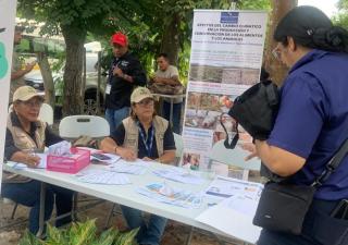 Minsa en Coclé participó en la feria de asistencia al pescador