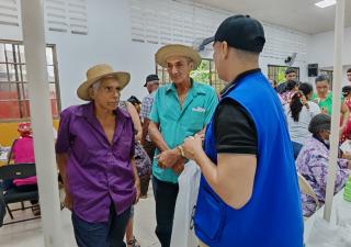 Minsa Los Santos participó en Feria Interinstitucional del MIDES