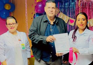 Región de Salud de Herrera certifica primer espacio de lactancia materna en empresa privada de Chitré