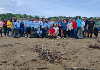 MINSA desarrolla jornada de limpieza en Playa El Rincón en  Pedasí