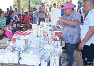 Salud beneficia a más de 800 personas en comunidades rurales de Veraguas