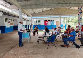 Minsa orienta en Chagres﻿ sobre la importancia de la vacunación