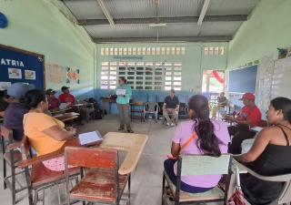 Participación comunitaria en la lucha contra vectores en Río Chiriquí