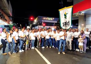 La Región de Salud de Herrera participó en la caminata por el Día Internacional de las Personas con Discapacidad