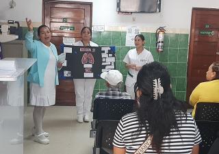 En instalaciones de la Metropolitana de Salud refuerzan mensajes de prevención