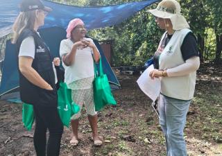 Minsa promueve la prevención en campamentos de Panamá Este 