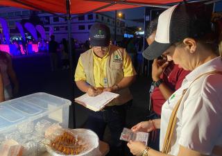 Saneamiento Ambiental refuerza operativos durante actividades en Santiago