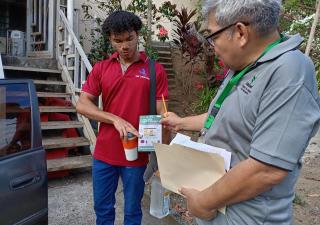 Jornada de fumigación y desratización en el sector 9 de enero en Amelia Denis Icaza de Icaza