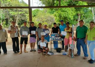 Finaliza capacitación de JAAR en comunidades de Panamá Norte