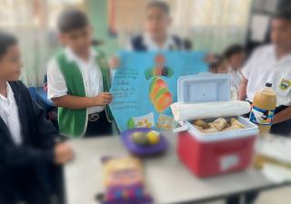 Minsa  promueve alimentación saludable en escuela de Las Mañanitas