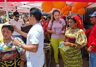 Jornada de Acción Social en la comunidad de Río Tigre, comarca Kuna Yala